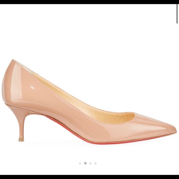 Christian Louboutin Shoes - Christian Louboutin 37.5 New Kate Kitten Heel 55mm